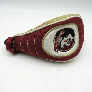 Florida State Seminoles Golf Utility Club Headcover Embroidered Logo Red Gold‎